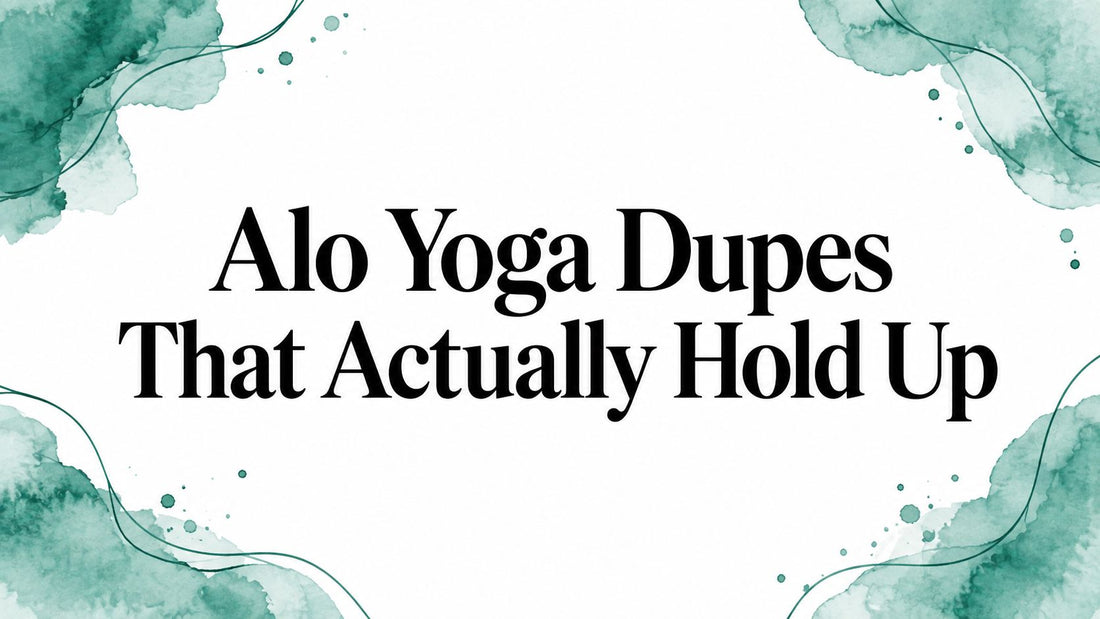 Alo Yoga Dupes That Actually Hold Up