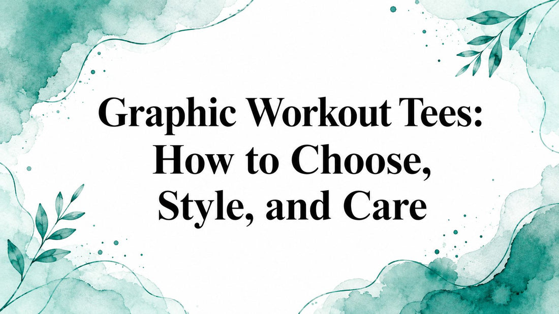 Graphic Workout Tees: How to Choose, Style, and Care
