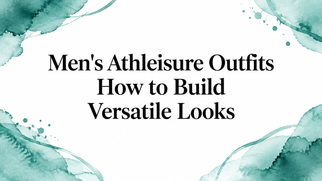 Men's Athleisure Outfits How to Build Versatile Looks