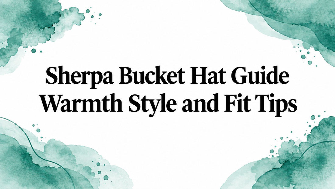 Sherpa Bucket Hat Guide Warmth Style and Fit Tips