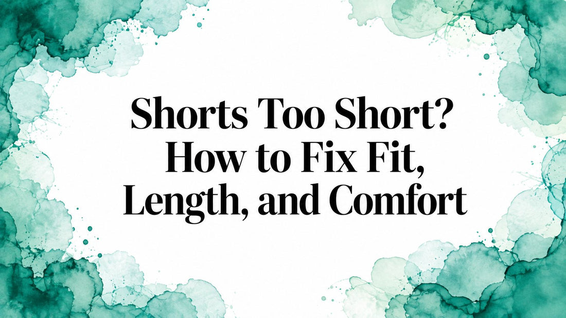 Shorts Too Short? How to Fix Fit, Length, and Comfort
