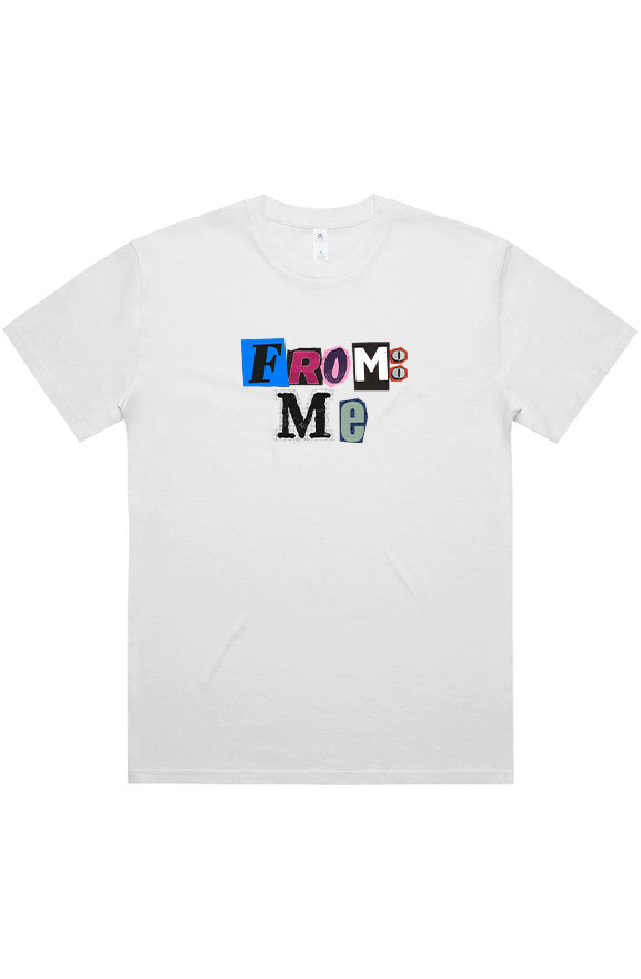 White Serial Committer Tee | From Me Fitness Apparel