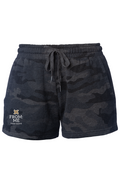 Women's Daily Standard Black Camo Heather Shorts