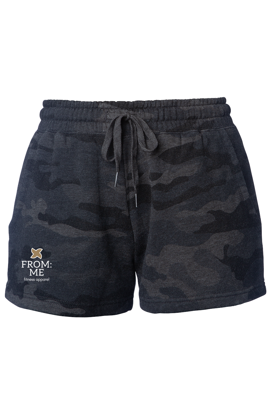 Women's Daily Standard Black Camo Heather Shorts