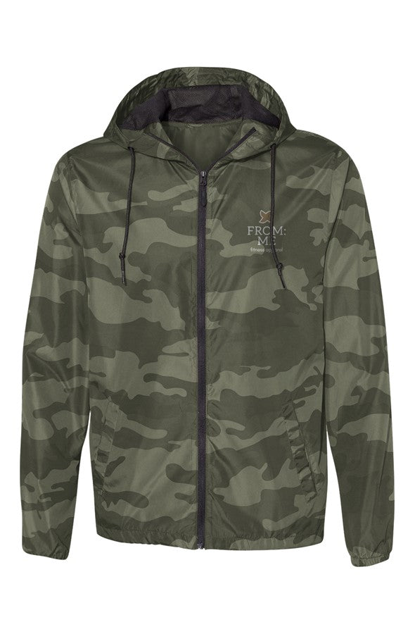 Forest Camo Windbreaker