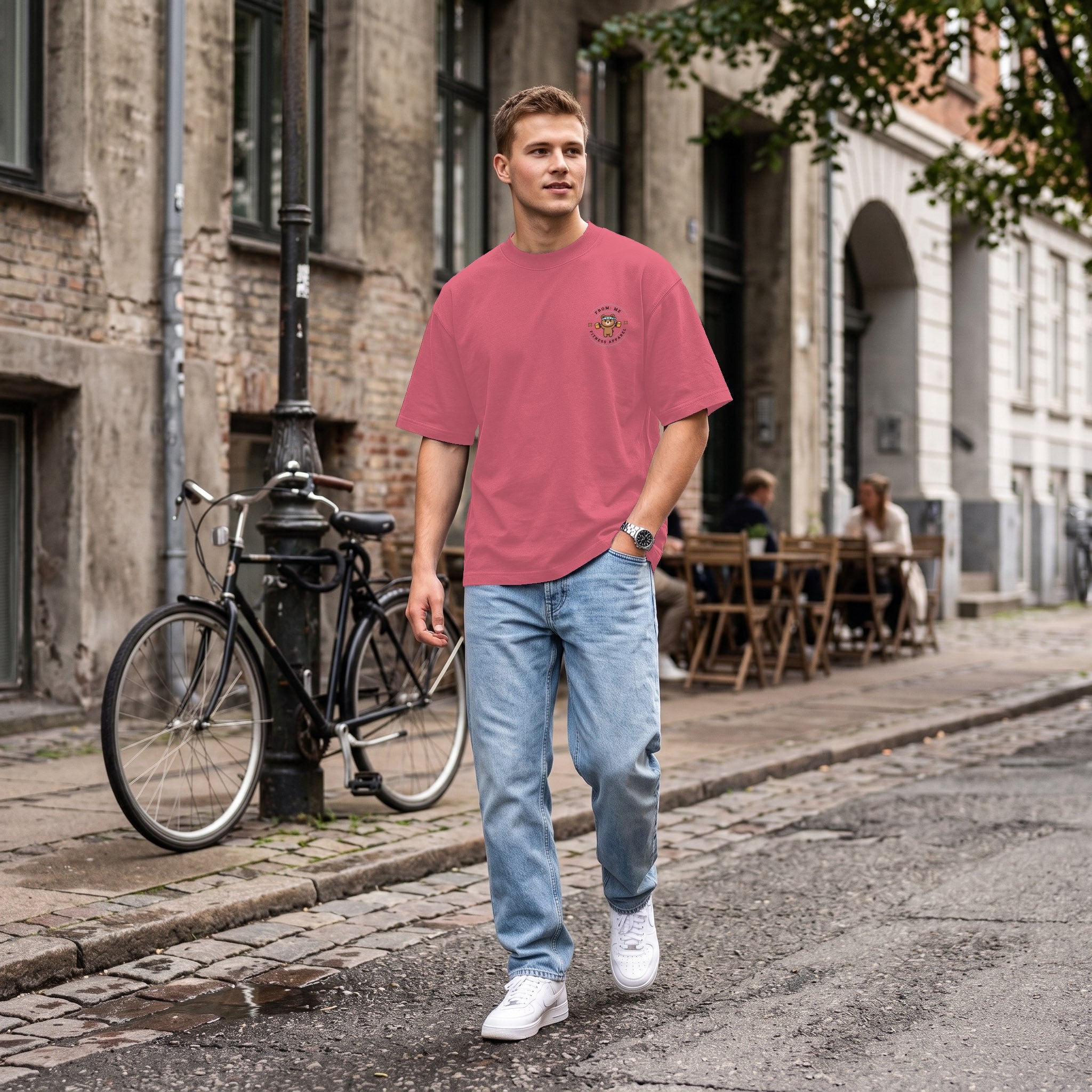 Garment-Dyed Crewneck T-Shirt