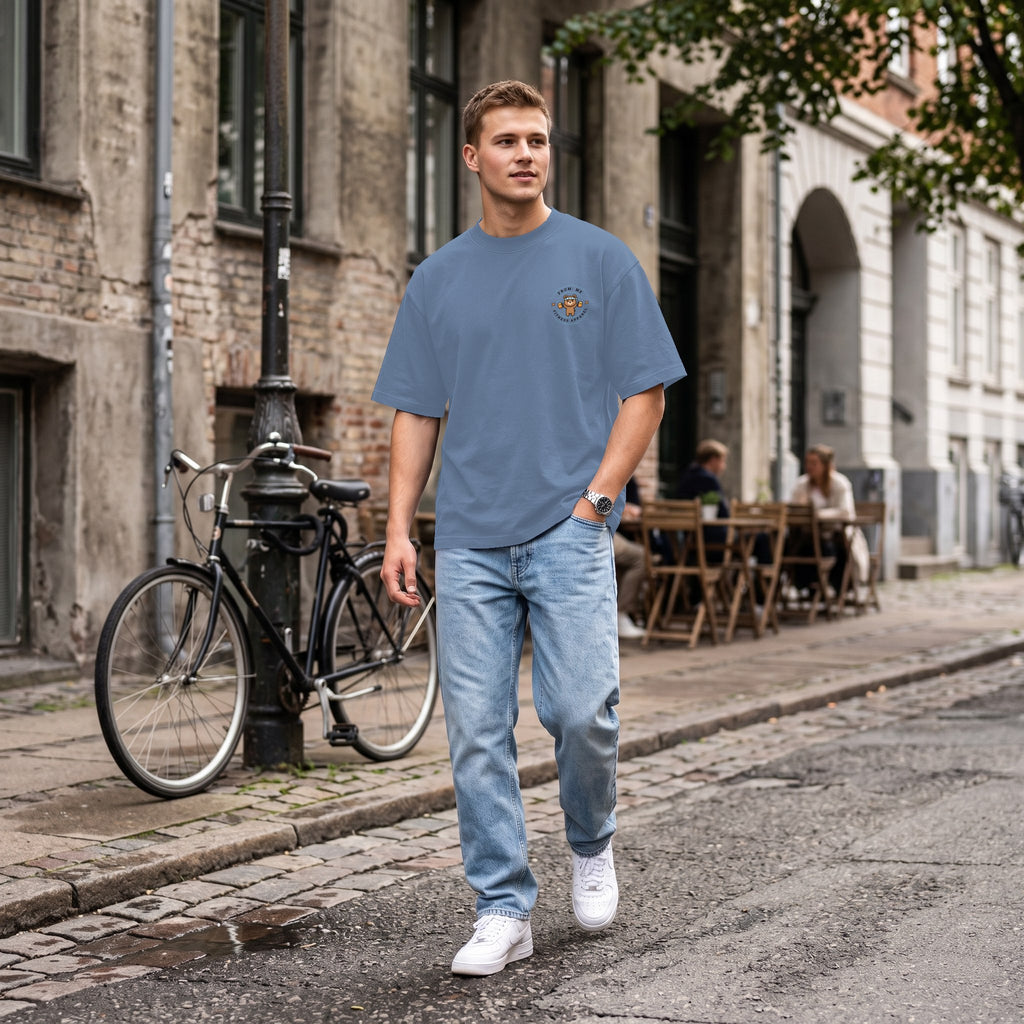 Garment-Dyed Crewneck T-Shirt