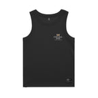 Black Womens Organic Rib Tank | From Me Fitness Apparel