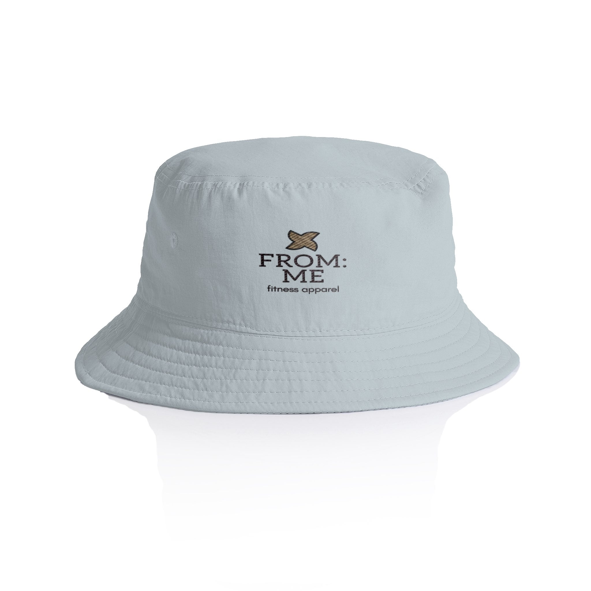 Petrol Blue Daily Standard Nylon Bucket Hat | From Me Fitness Apparel