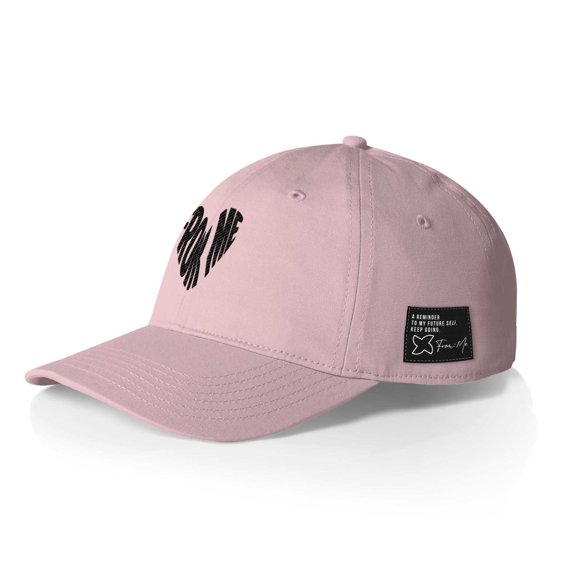 Pink My Heart in Time Hat | From Me Fitness Apparel
