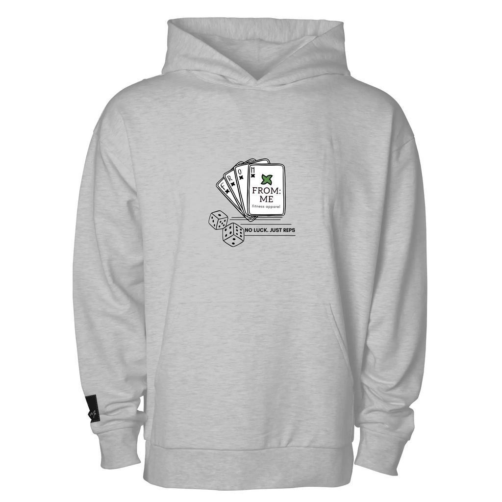 No Luck Just Reps Hoodie