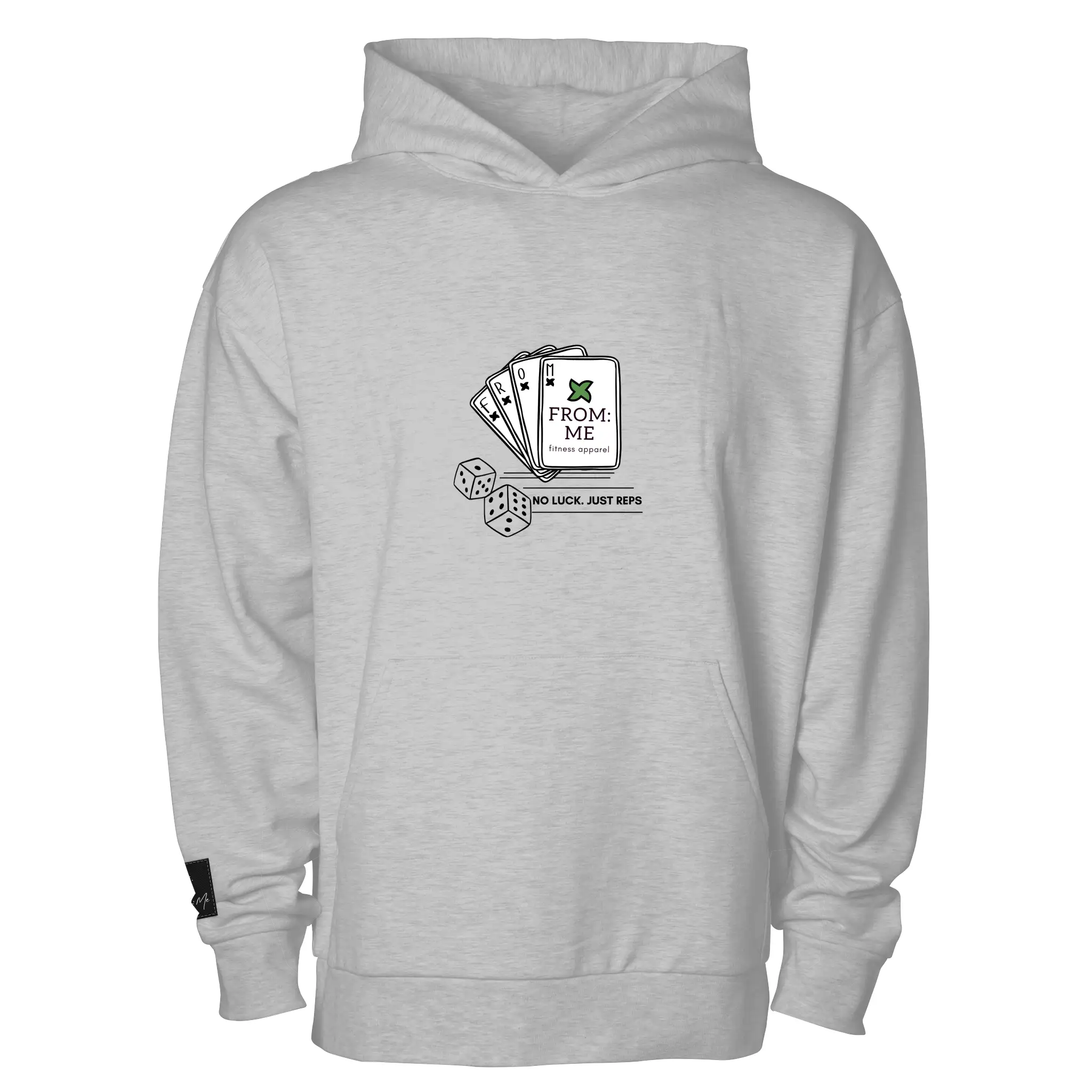 No Luck Just Reps Hoodie