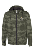 Forest Camo Packable Windbreaker