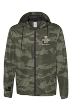 Forest Camo Packable Windbreaker