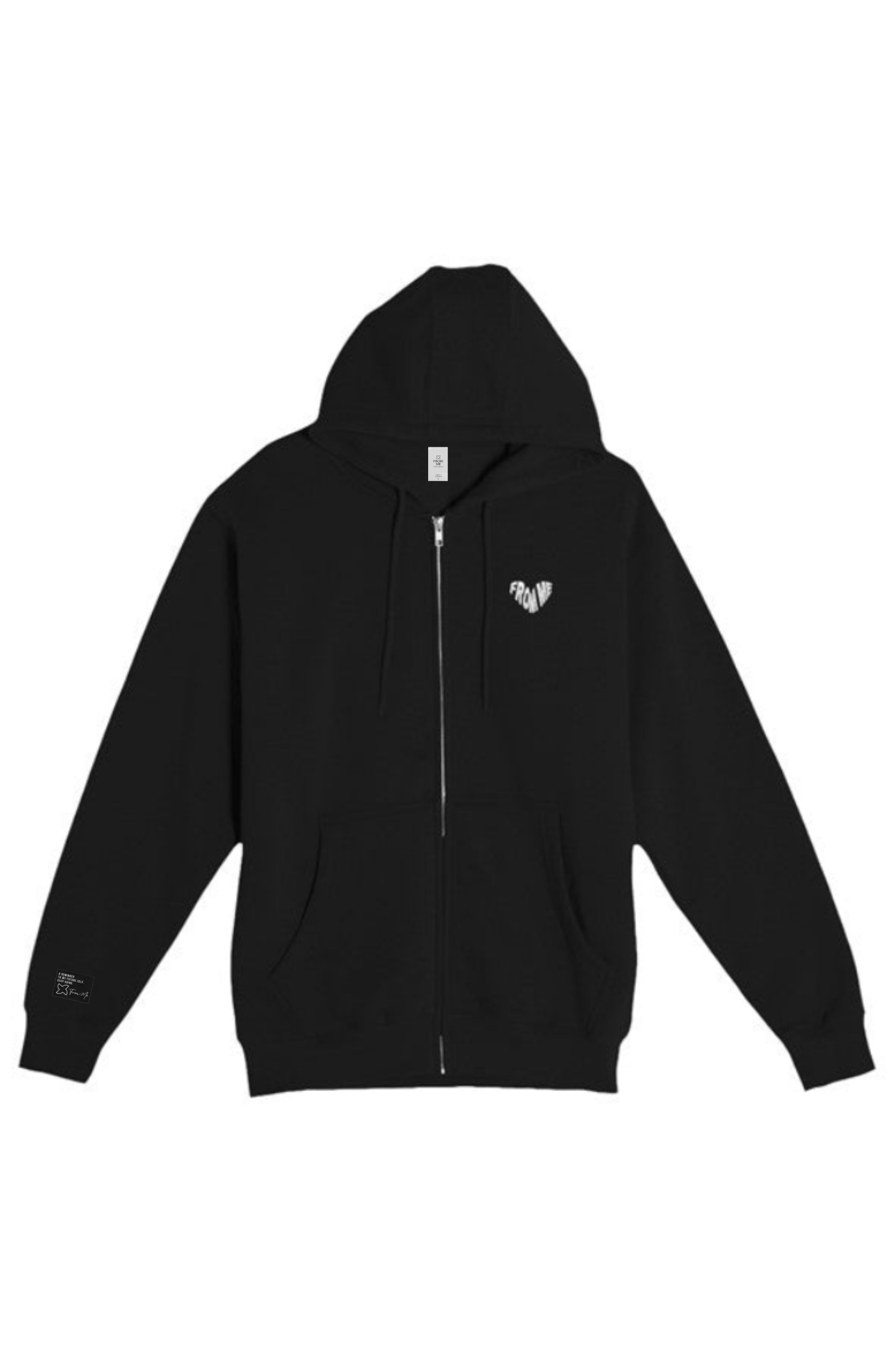 My Heart in Time Zip Hoodie