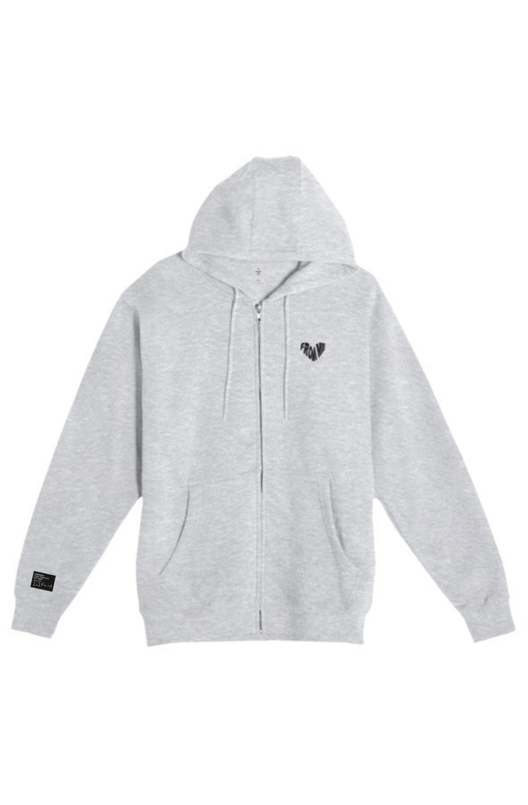 My Heart in Time Zip Hoodie
