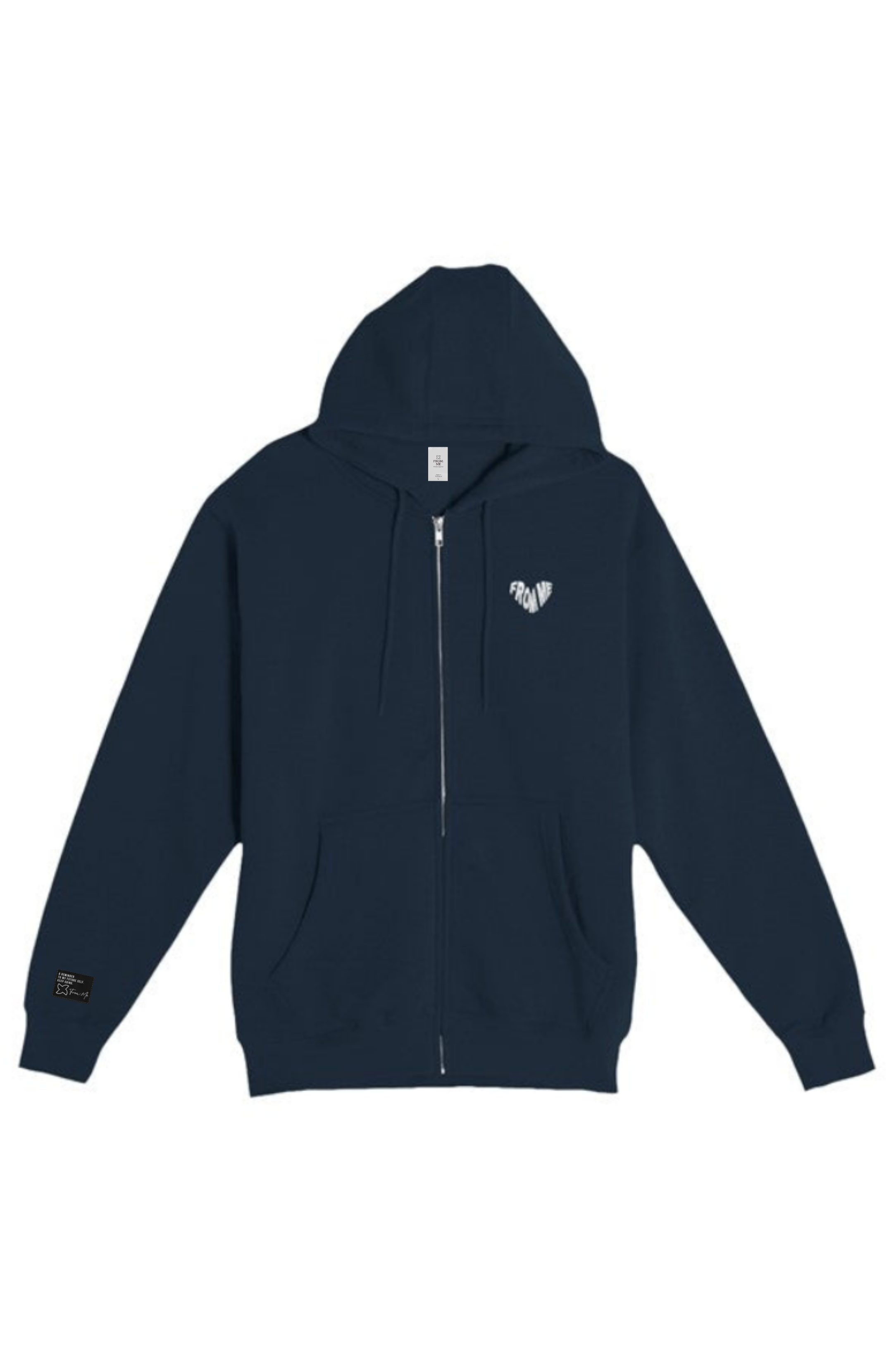 My Heart in Time Zip Hoodie
