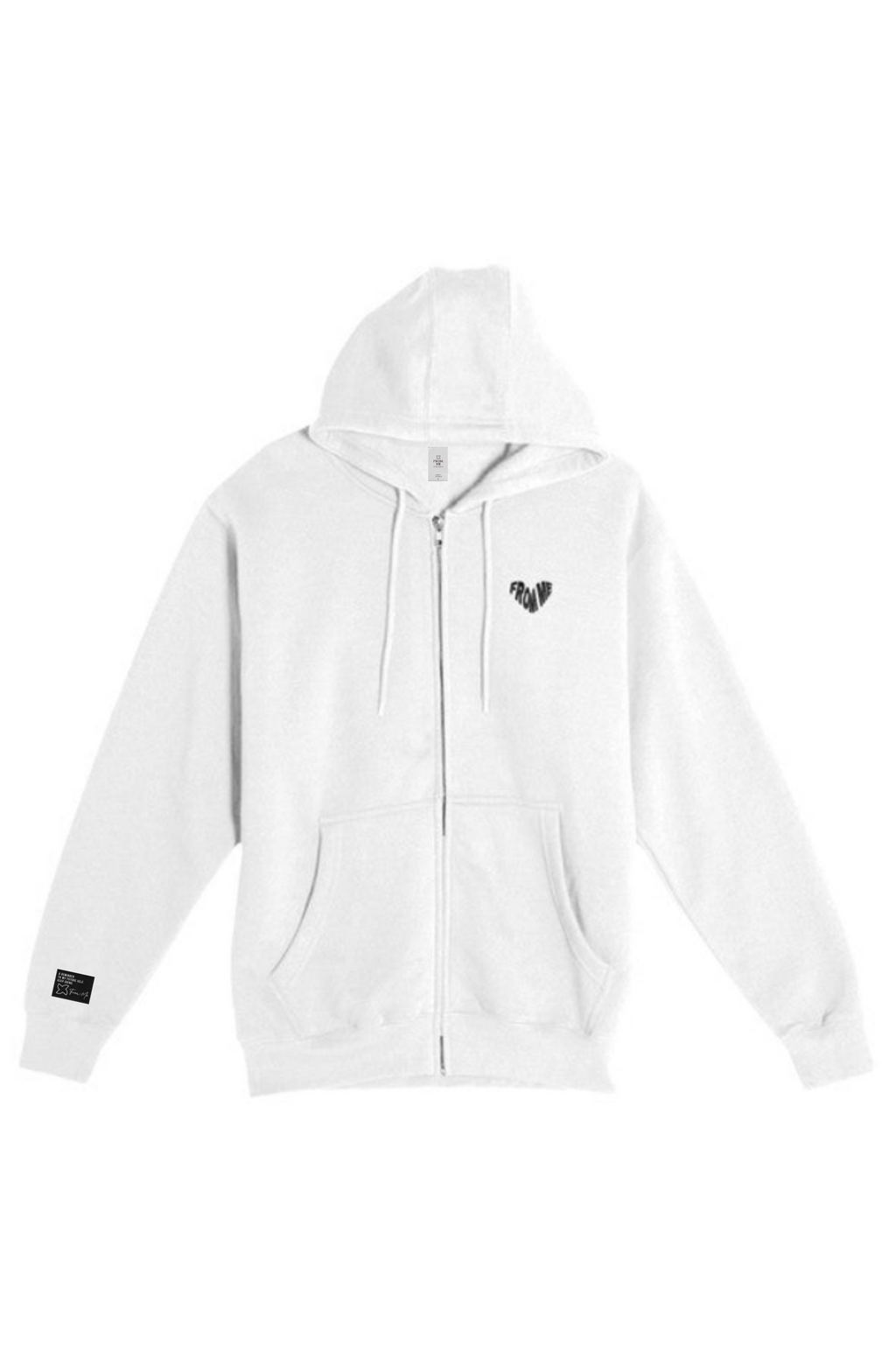 My Heart in Time Zip Hoodie