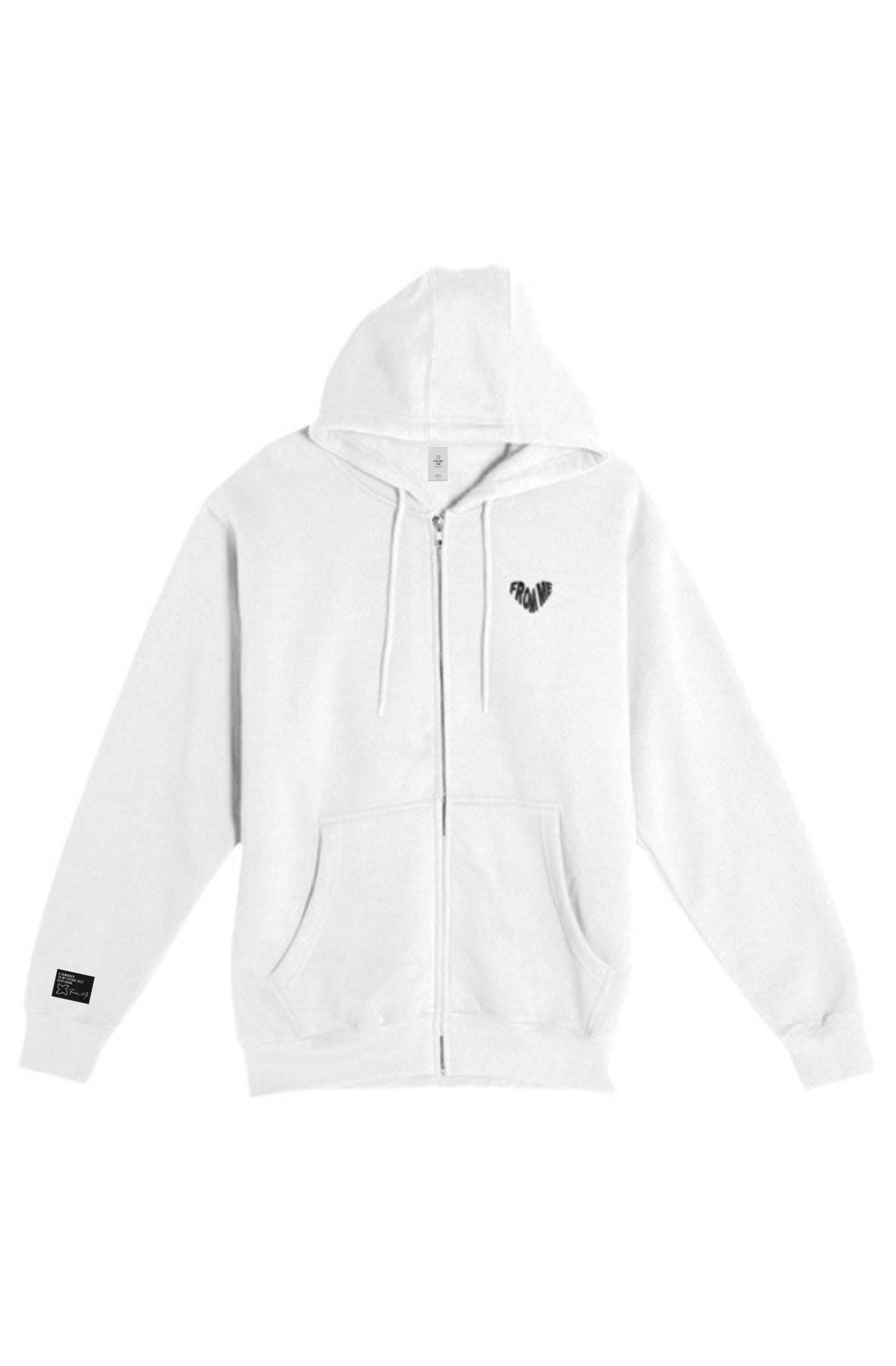 My Heart in Time Zip Hoodie