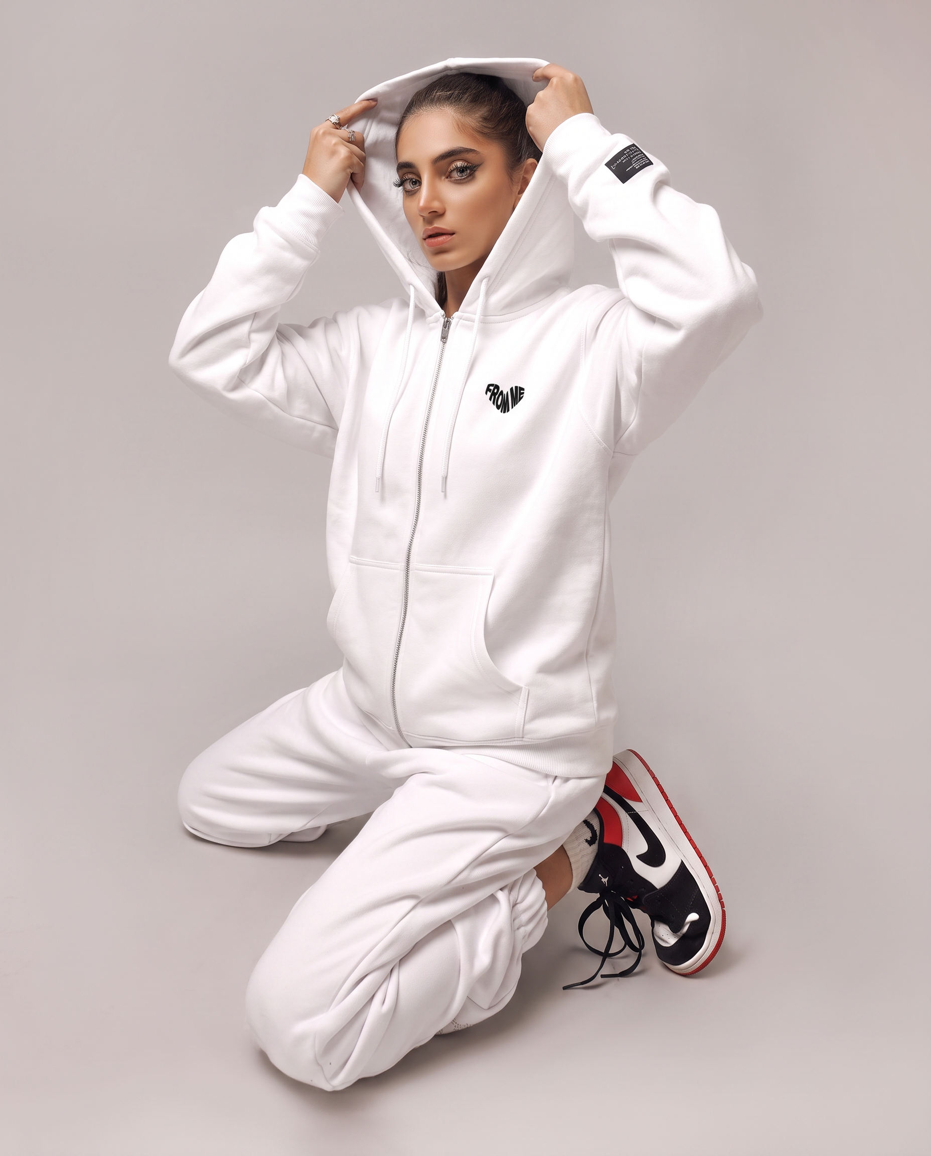 My Heart in Time Zip Hoodie