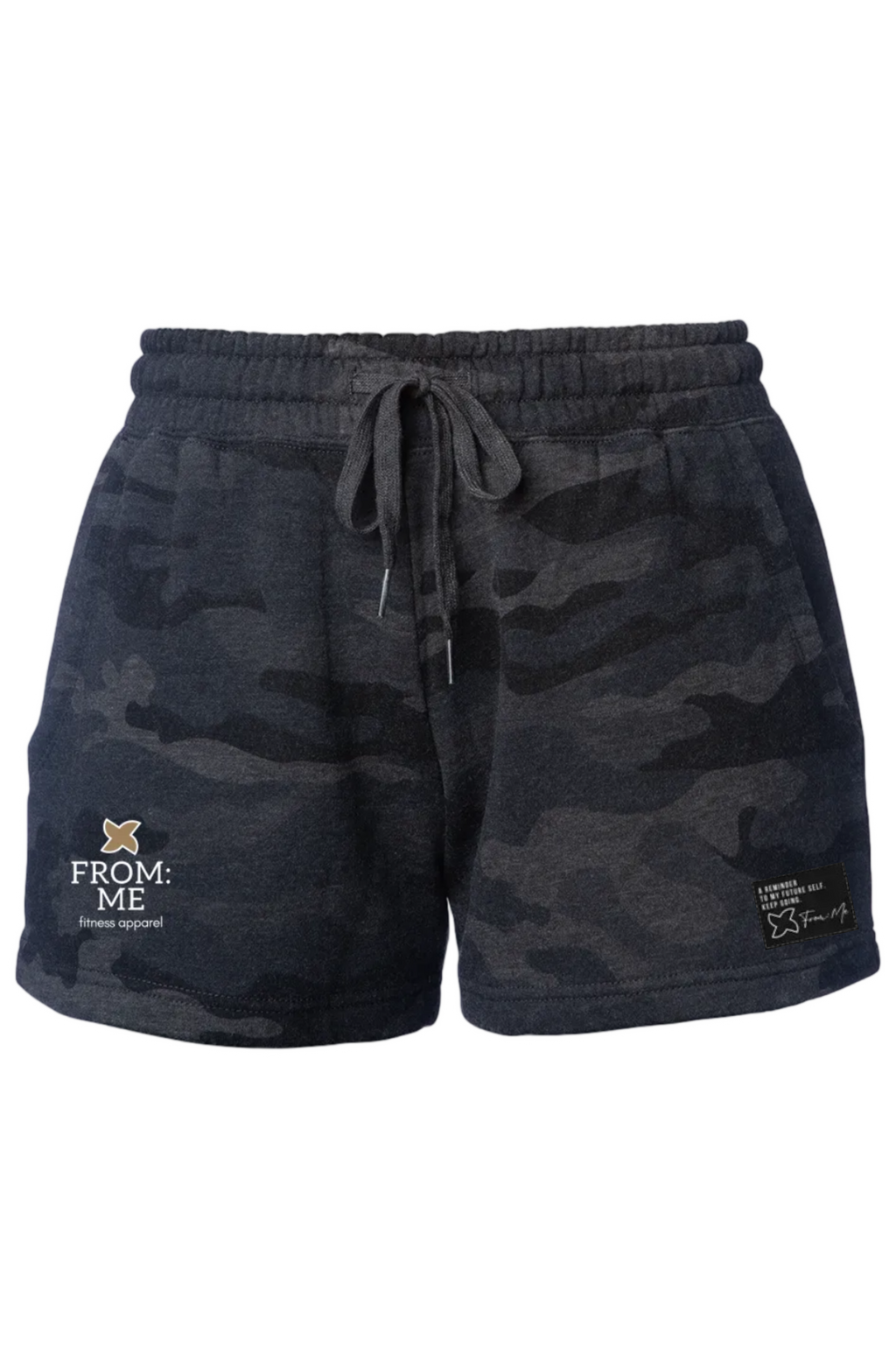 Women’s Camo Wave Wash Fleece Shorts