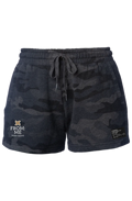 Women’s Camo Wave Wash Fleece Shorts