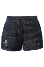 Women’s Camo Wave Wash Fleece Shorts