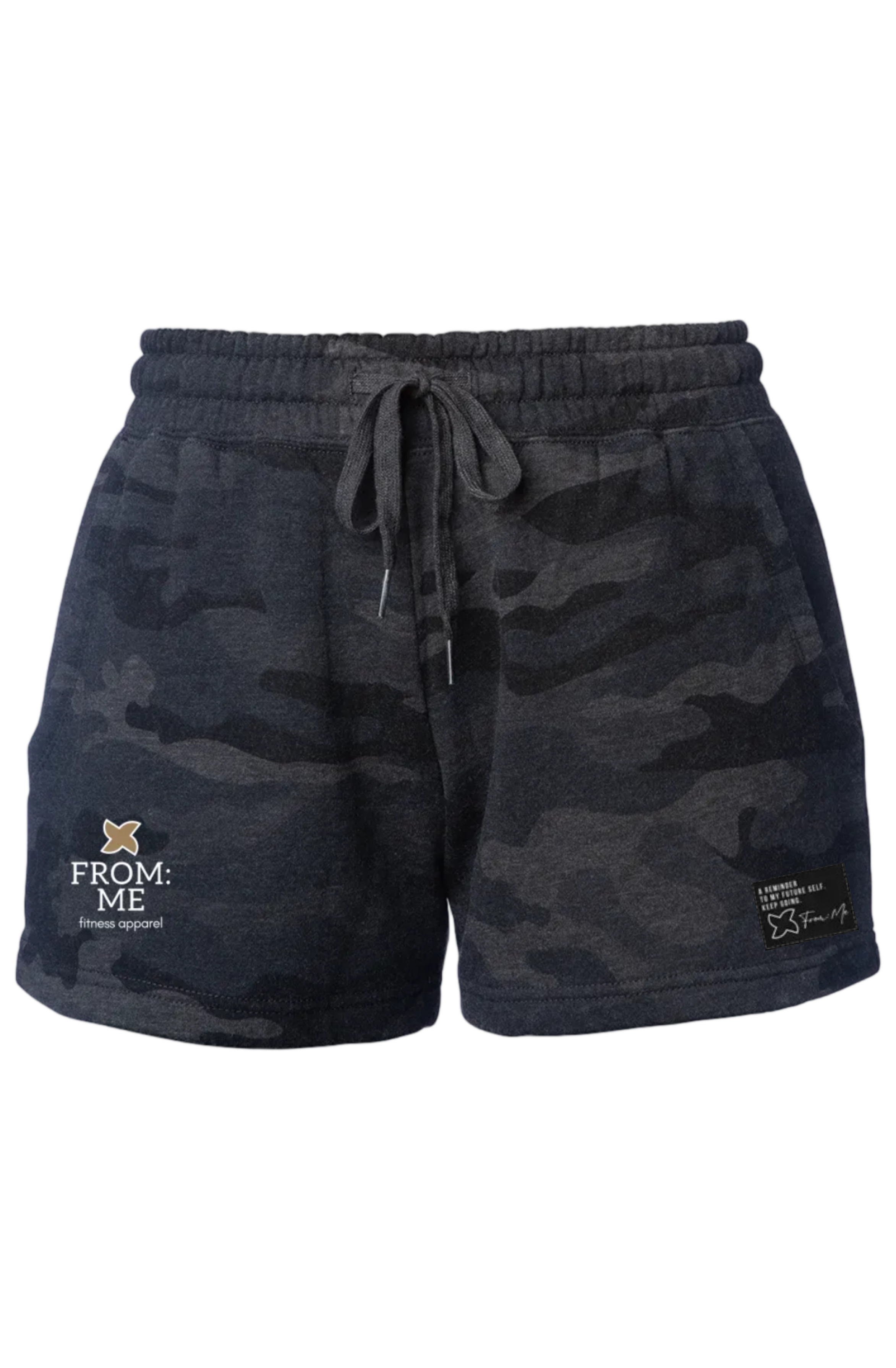 Women’s Camo Wave Wash Fleece Shorts
