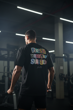Black Tee Back - Finish What You Started