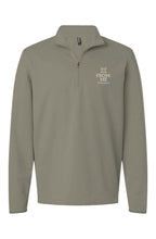 Olive green pullover with a logo on the chest against a white background | From Me Fitness Apparel