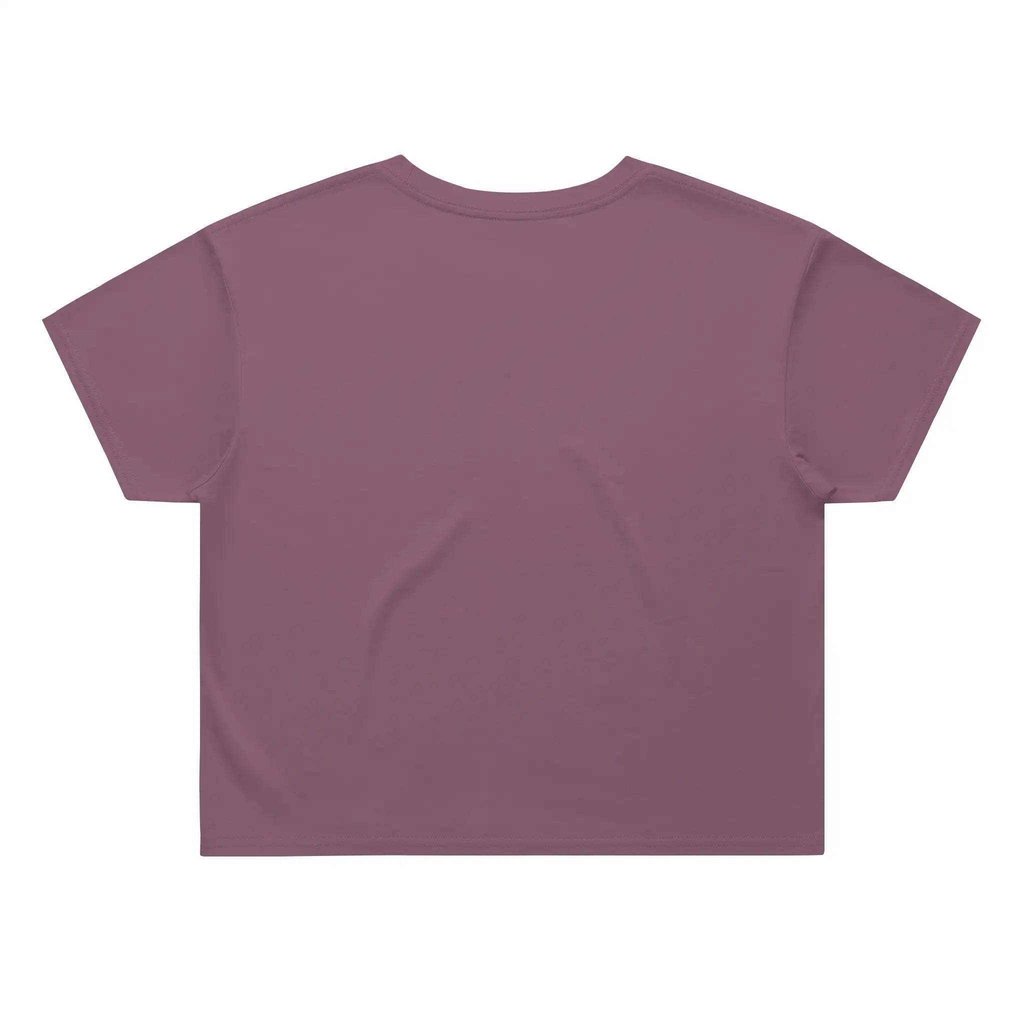 Purple t-shirt on a white background