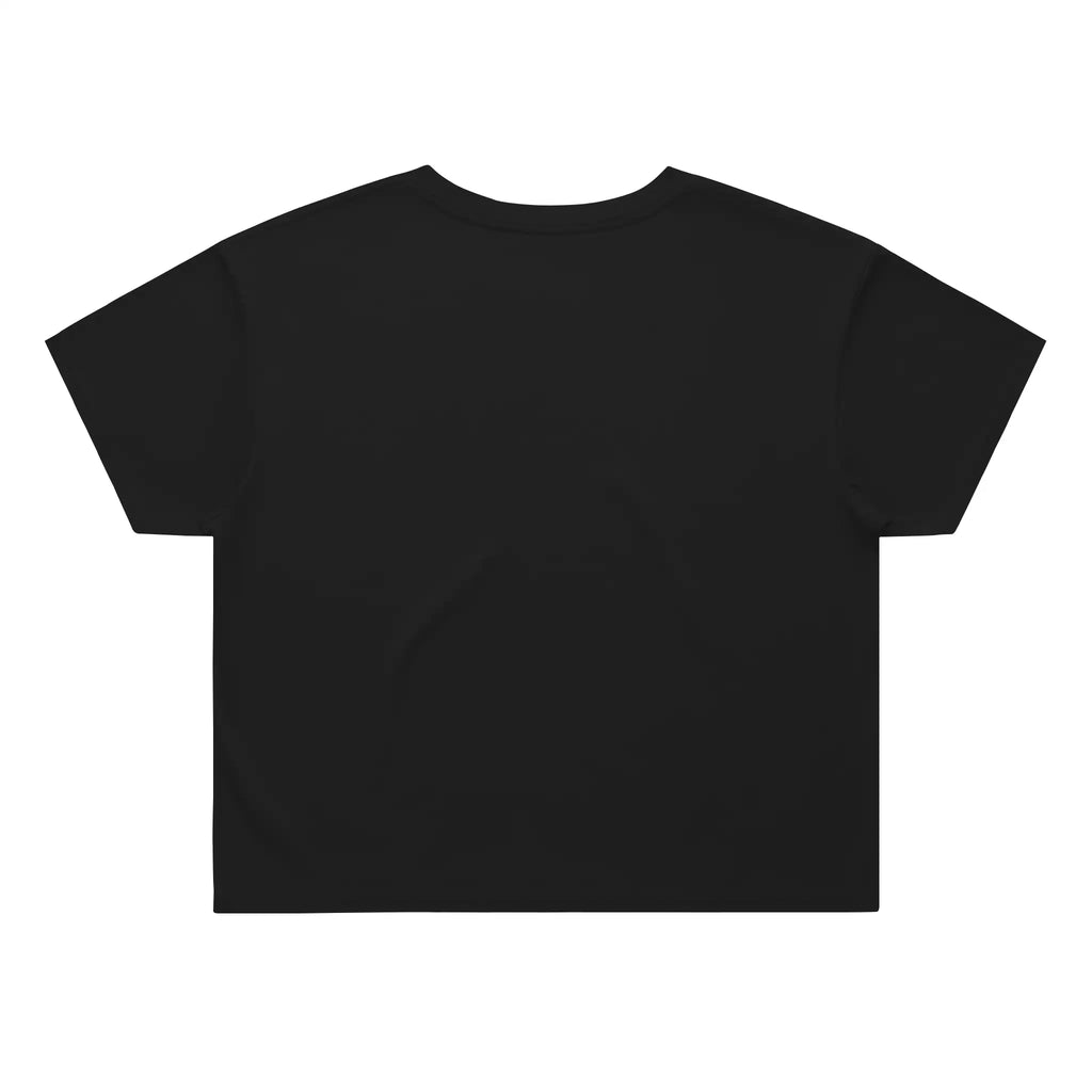 Black Filipino Heritage Oversized Crop Tee — back view | From Me Fitness Apparel
