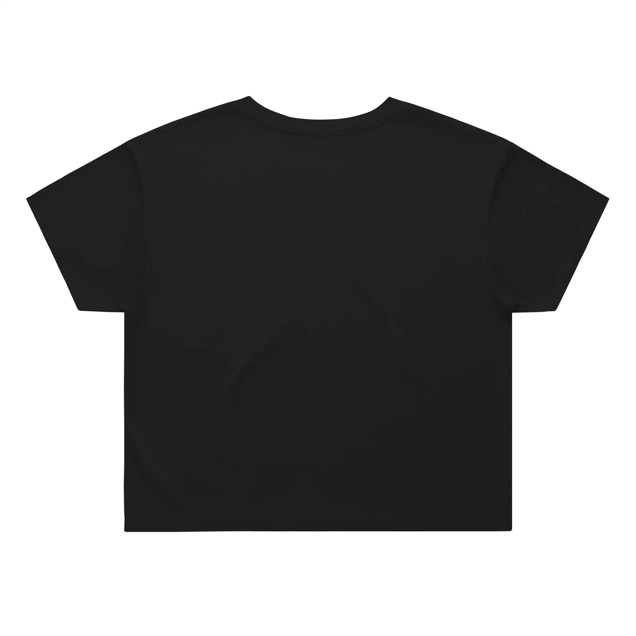 Black Filipino Heritage Oversized Crop Tee — back view | From Me Fitness Apparel