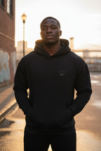 Running Club Hoodie - Black Lifestyle