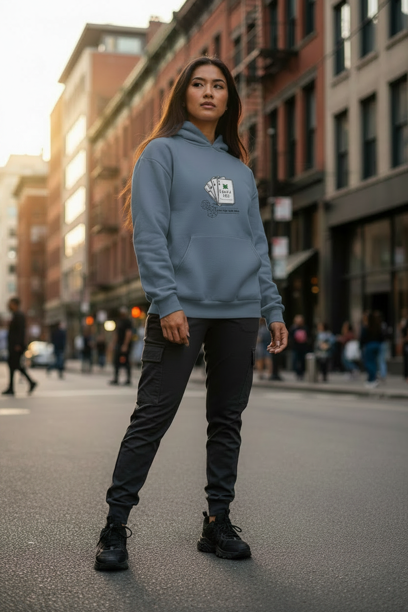 Street lifestyle - No Luck Just Reps Hoodie v3