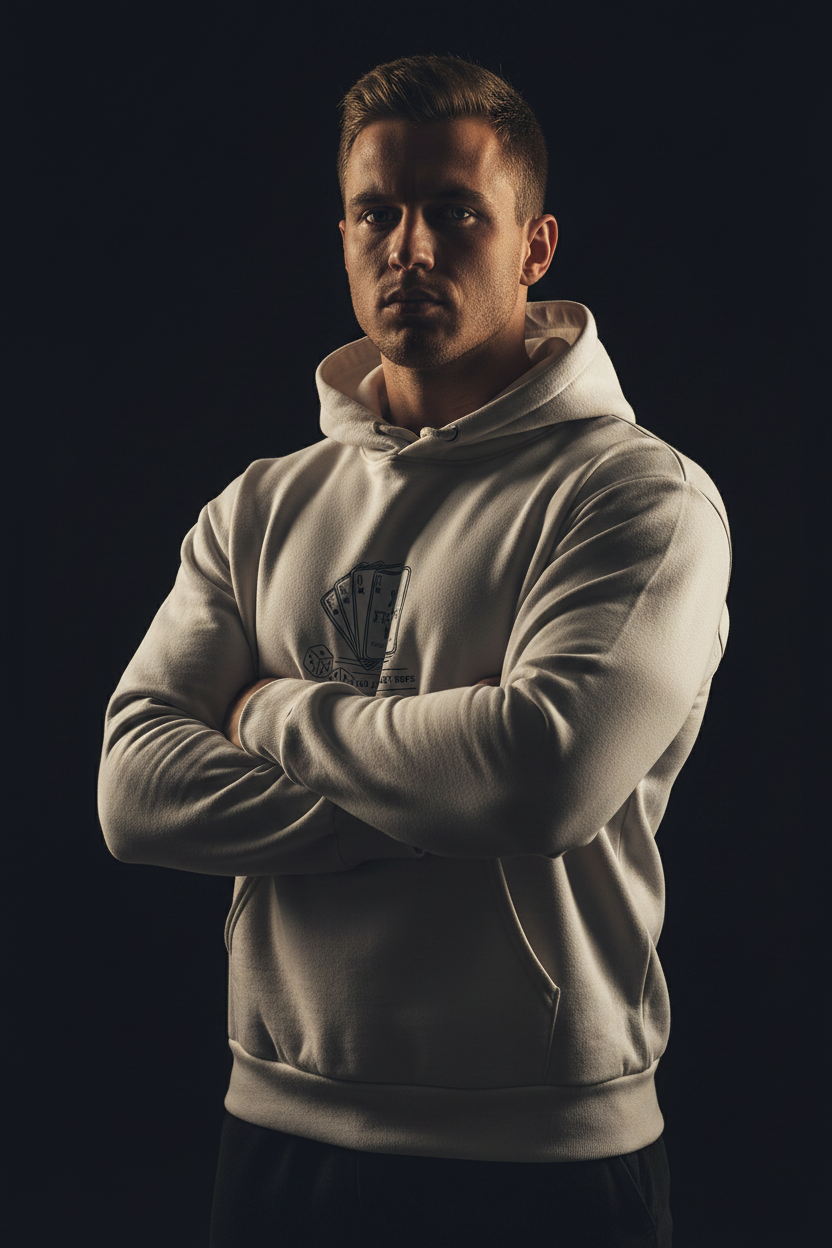 Studio lifestyle - No Luck Just Reps Hoodie